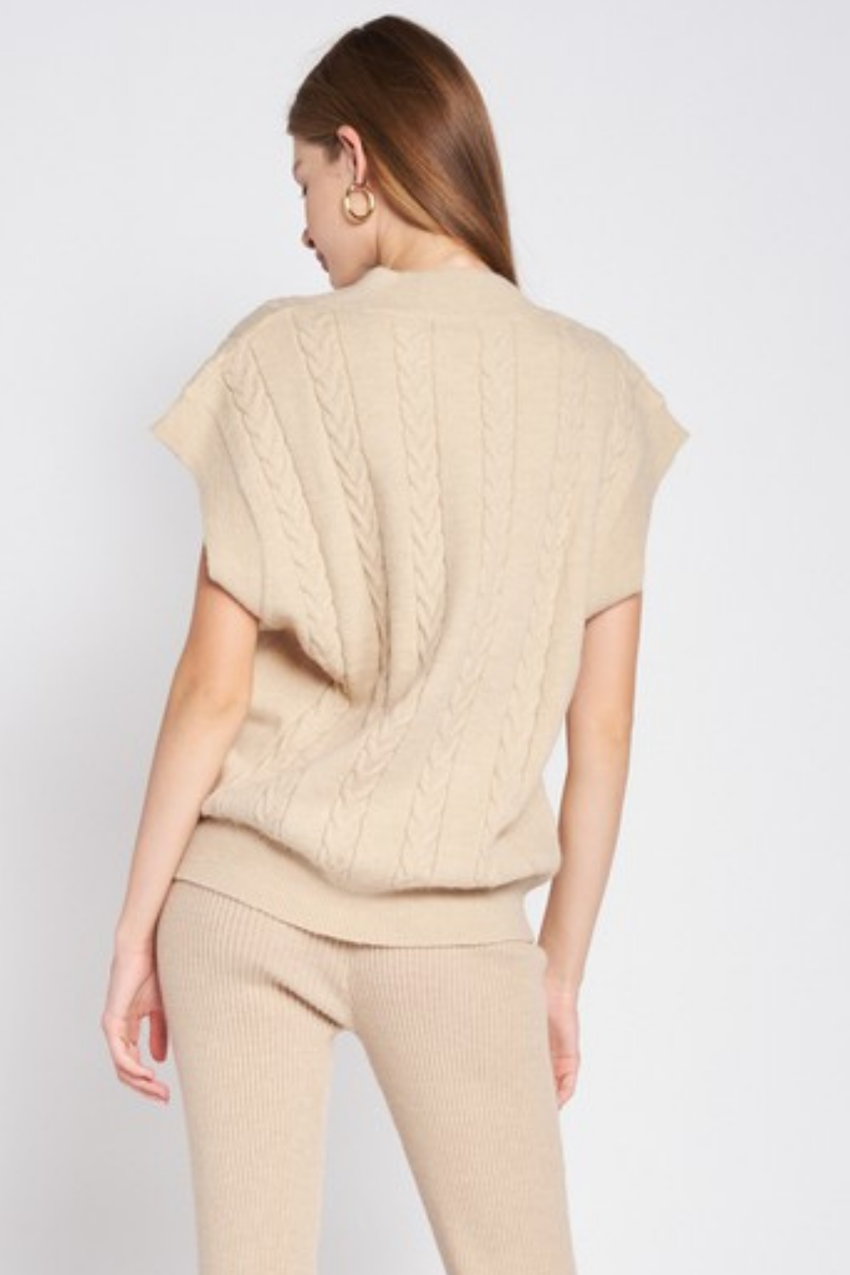 Back to 70's Knit Vest - Final Sale