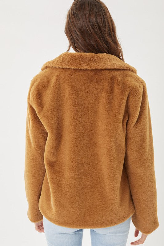 Manhattan Faux Fur Coat - Final Sale