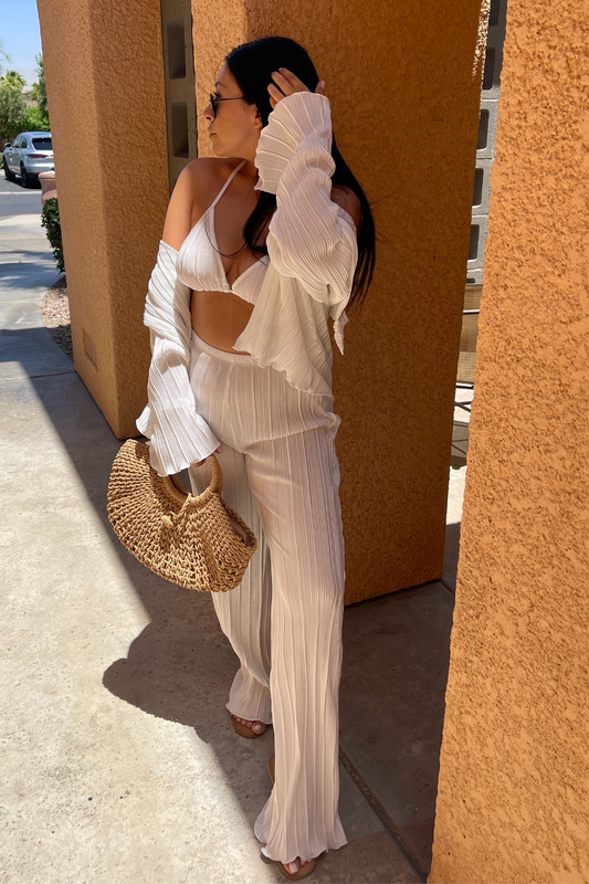 Pleated Miami Set