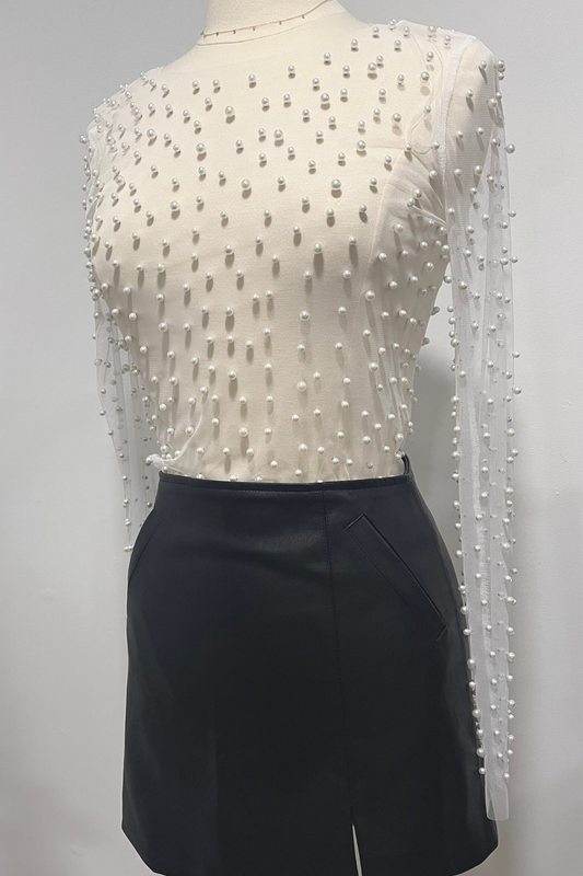 Pretty In Pearls Top