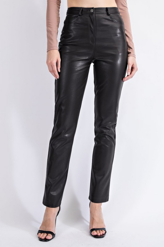 Kianna Faux Leather Pants