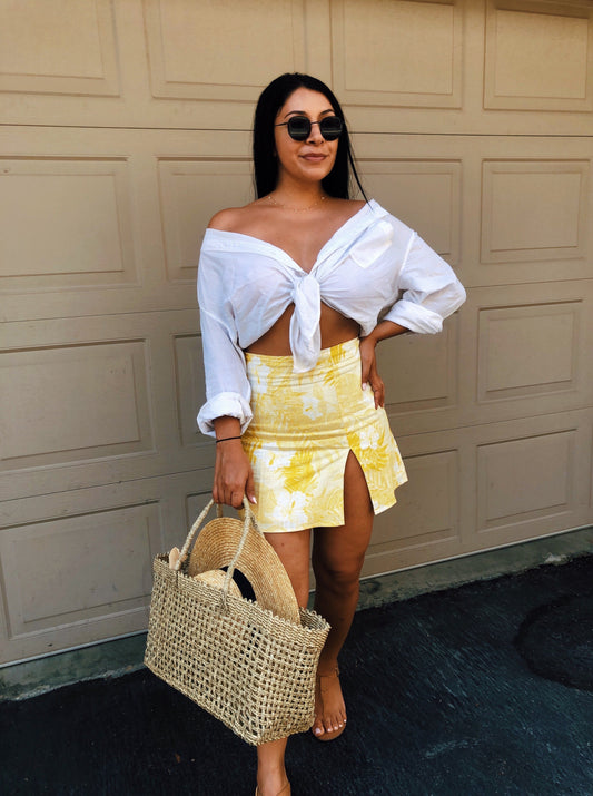 Maui Floral Skirt - Final Sale