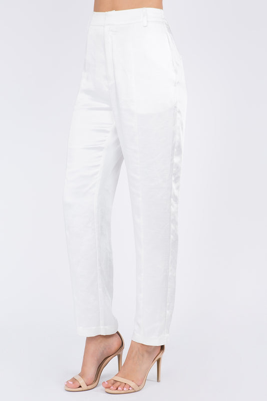 Bel-Air Satin Pants - Final Sale
