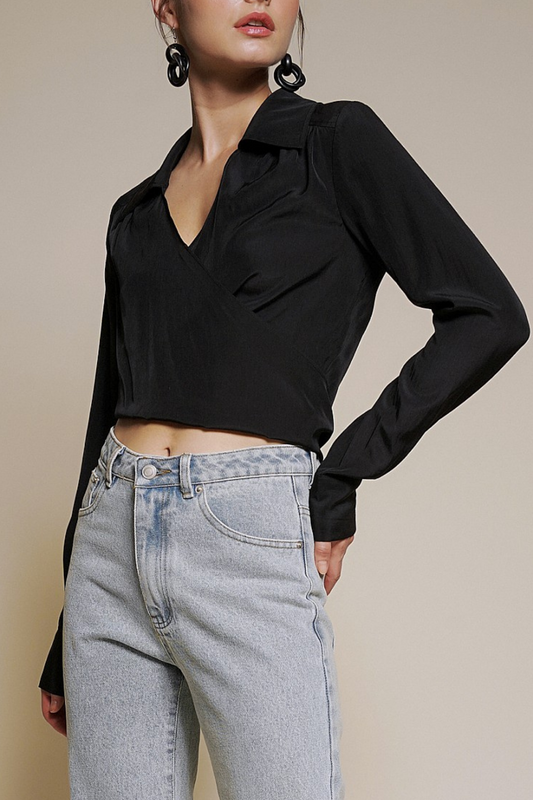 Aubrie Tie Top - Final Sale