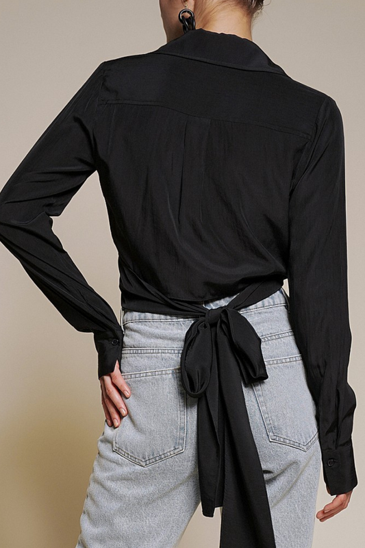 Aubrie Tie Top - Final Sale