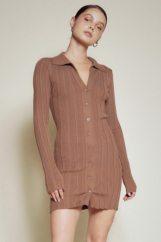 Mocha Dress - Final Sale
